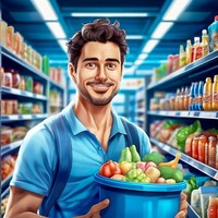 Supermarket Store Game 3D -OMTK