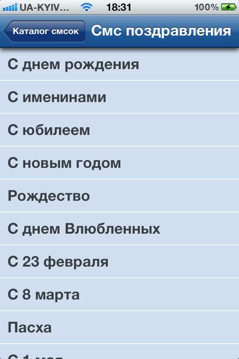 СМС на все случаи жизни
