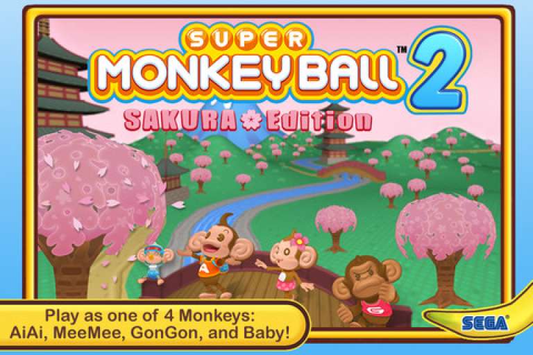 Super Monkey Ball 2 Sakura Edition For iPad 