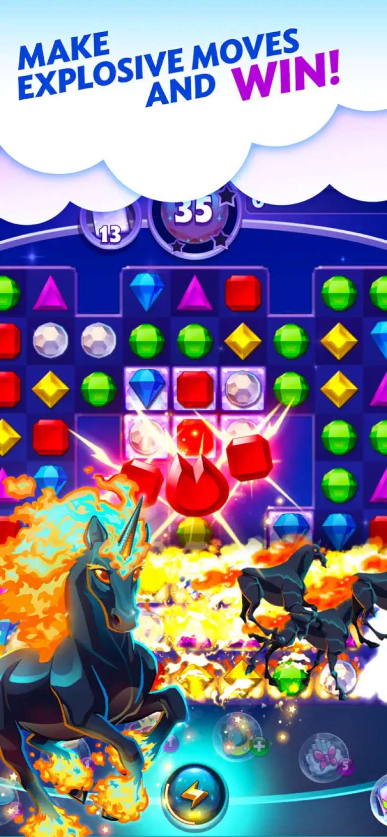 Bejeweled Stars