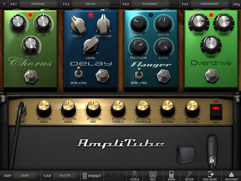 AmpliTube for iPad
