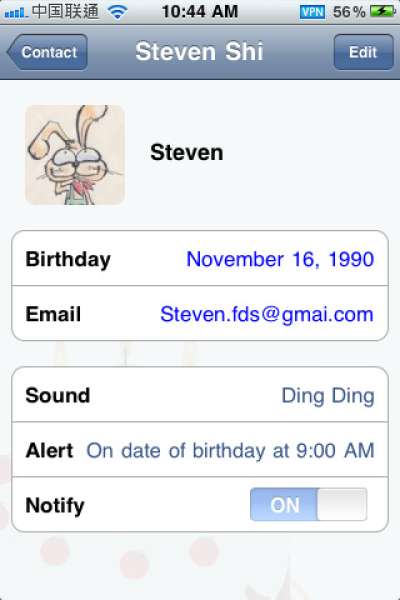 Birthday Remember 