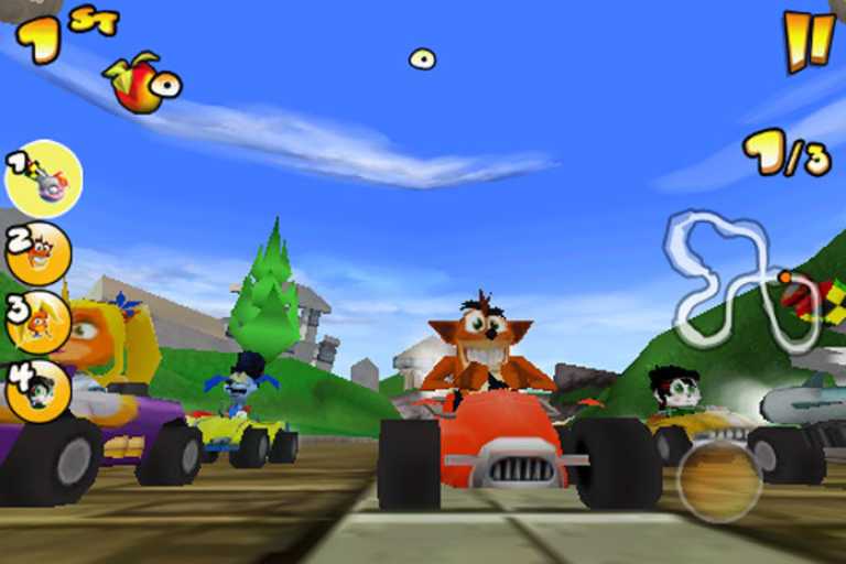 Crash Bandicoot Nitrokart 2