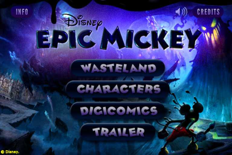 Disney Epic Mickey Digicomics