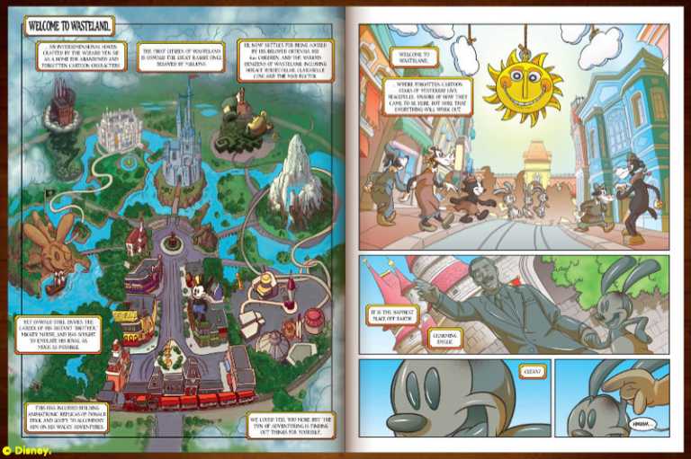 Disney Epic Mickey Digicomics