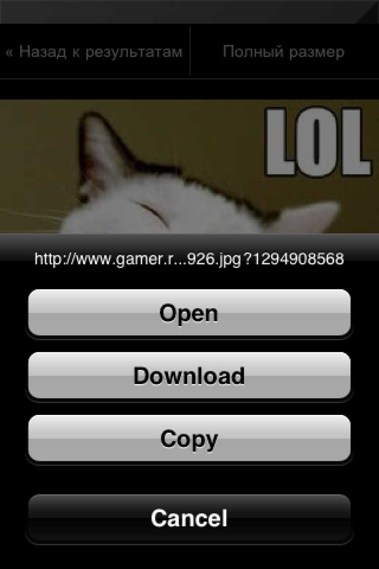 Downloads for iPhone