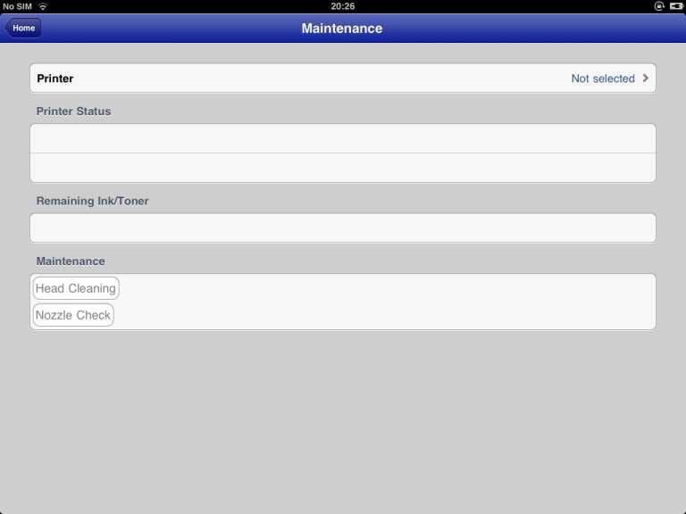 Epson iPrint iPhone/iPad