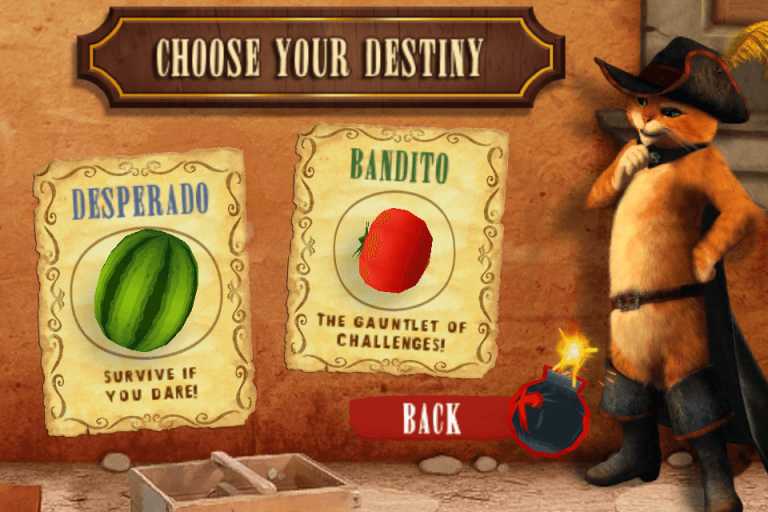 Fruit Ninja: Puss in Boots