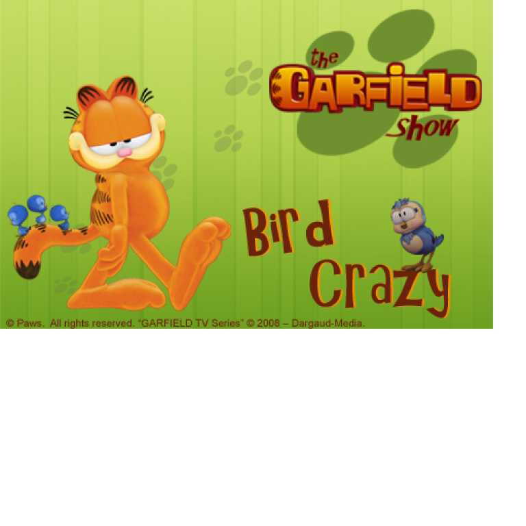 Garfield Bird Crazy