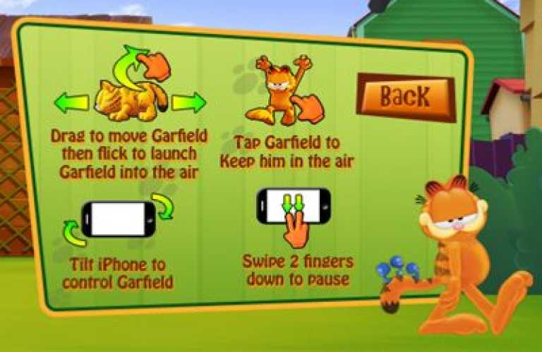Garfield Bird Crazy Free