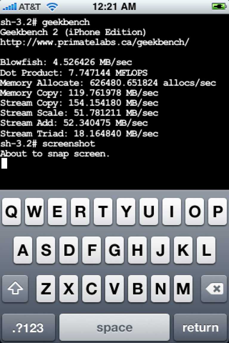 Geekbench 2