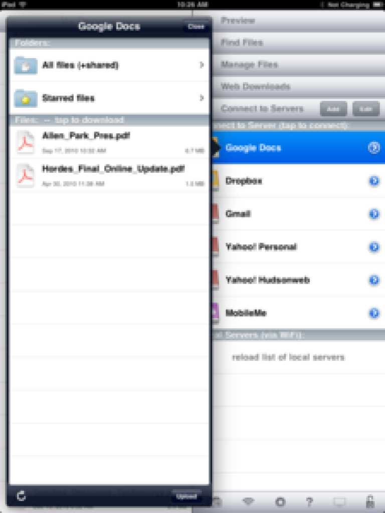 GoodReader for iPad