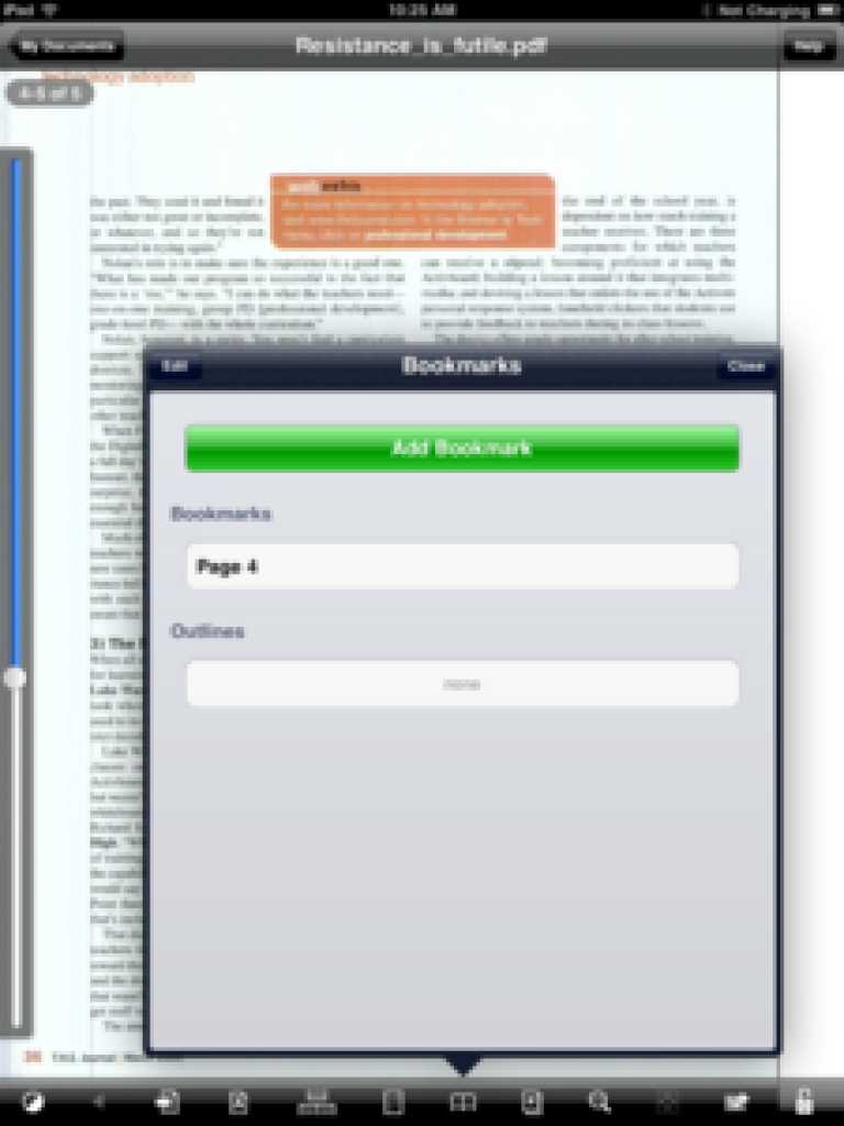GoodReader for iPad