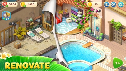 Hawaii Match-3 Mania: My Villa