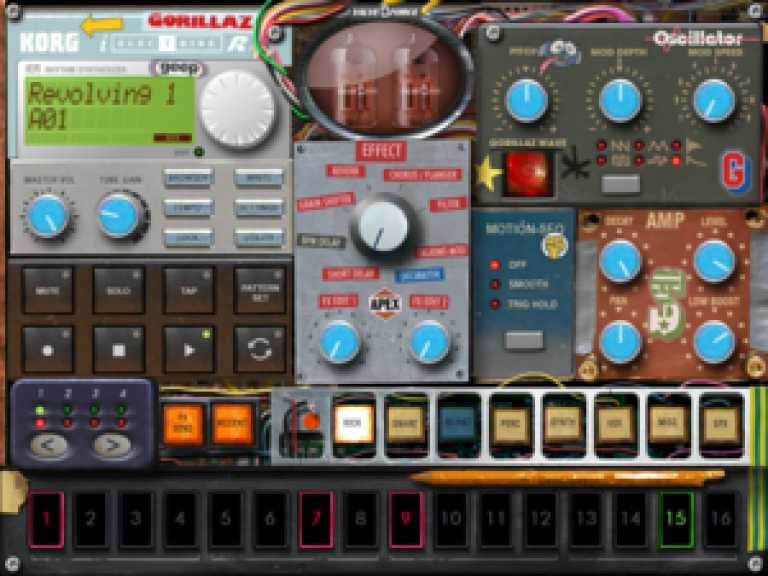 KORG iELECTRIBE Gorillaz Edition