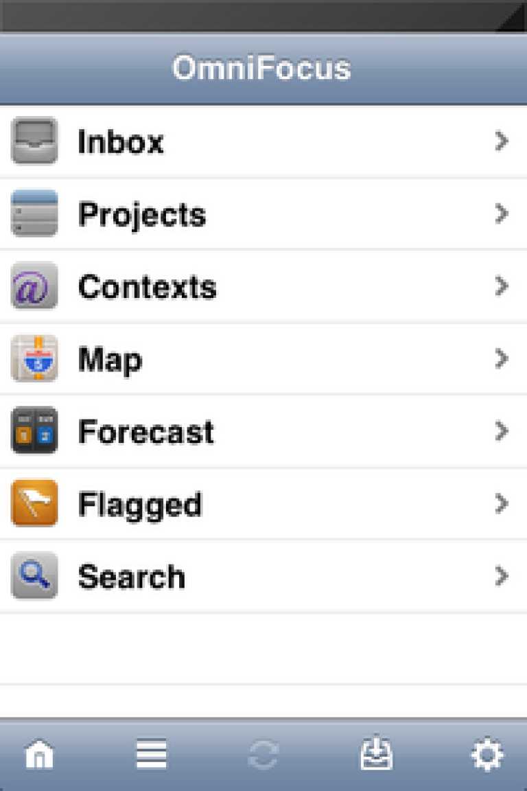 OmniFocus for iPhone