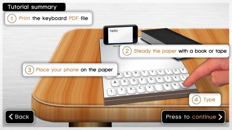 Paper Piano