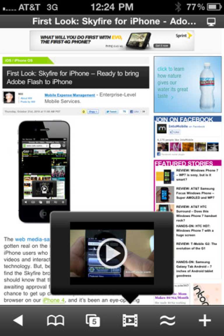 Skyfire Web Browser