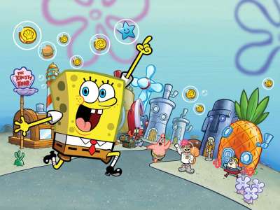 SpongeBob Moves In