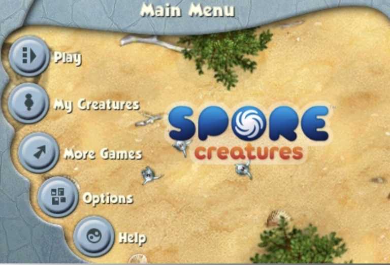 Spore creatures