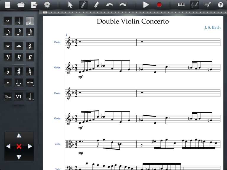 Symphony Pro for iPad