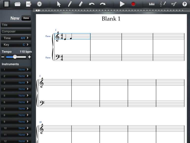 Symphony Pro for iPad