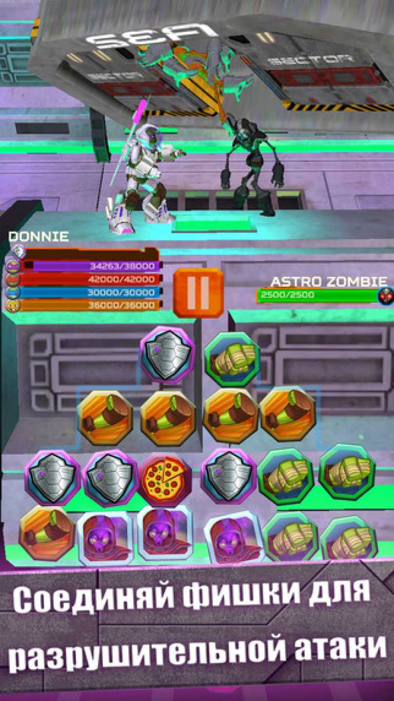 TMNT Battle Match - Ninja Turtles Matching Game