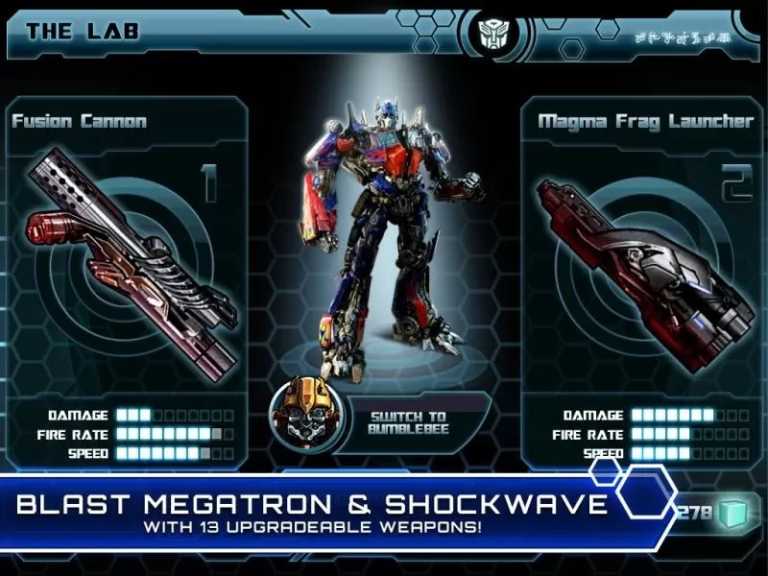 TRANSFORMERS: DARK OF THE MOON HD