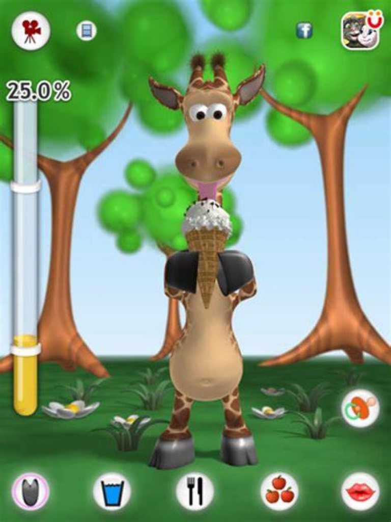 Talking gina for ipad