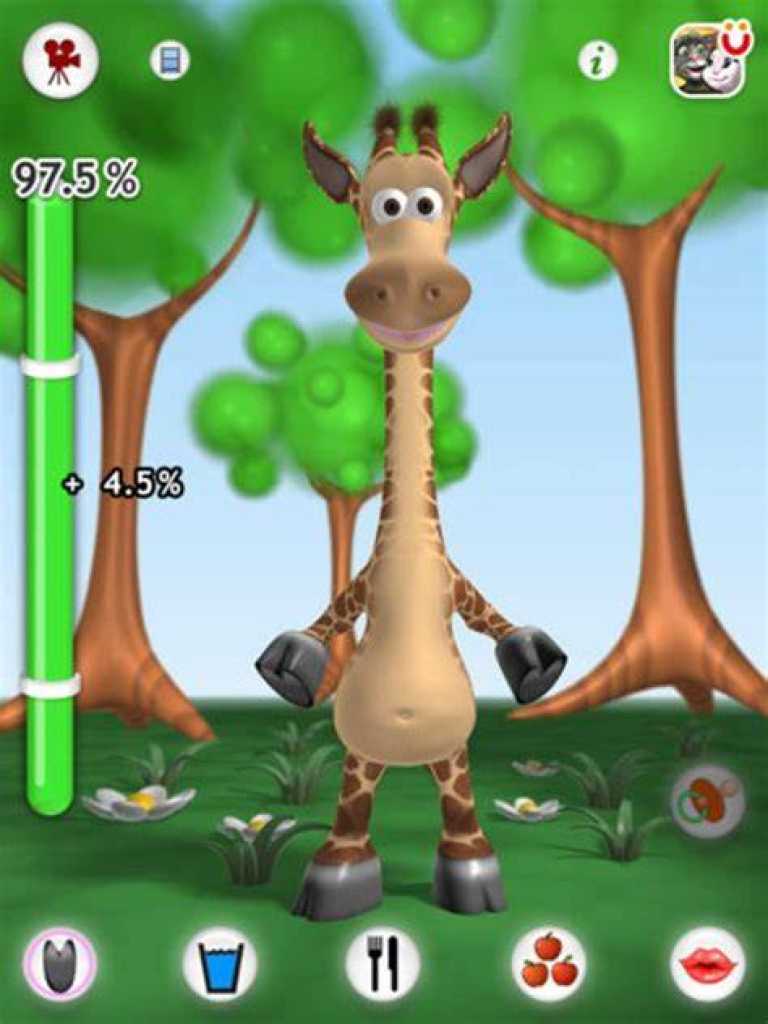 Talking gina for ipad