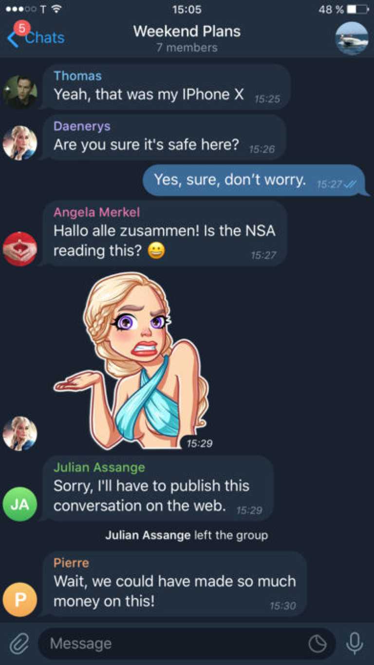 Telegram X