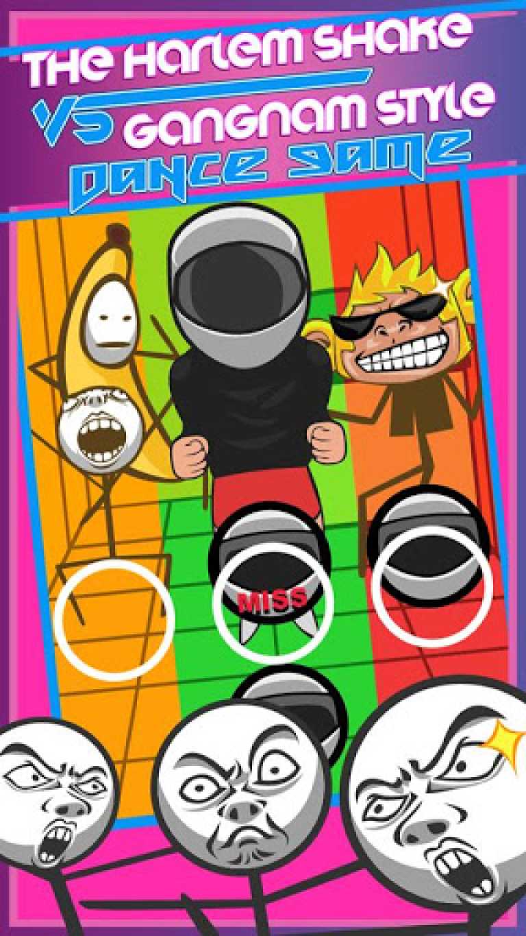 The Harlem Shake vs Gangnam Dance Game