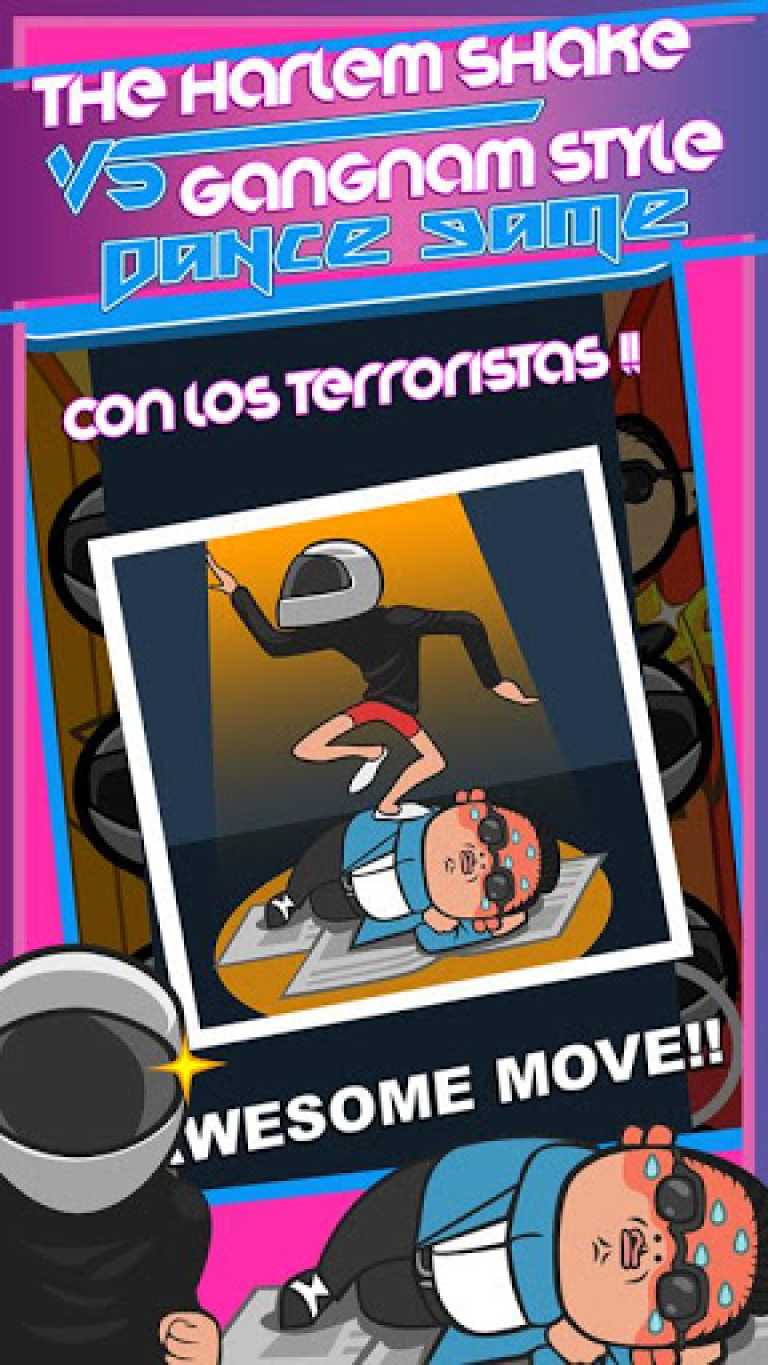 The Harlem Shake vs Gangnam Dance Game