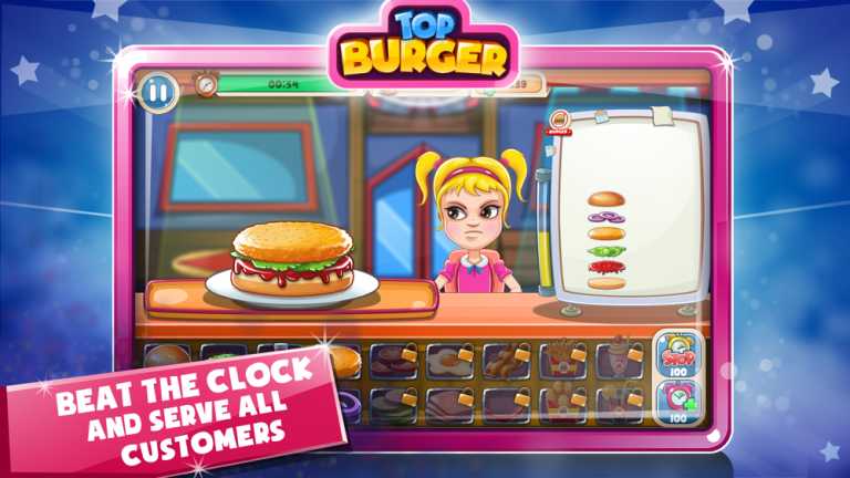 Top Burger Chef Cooking Story