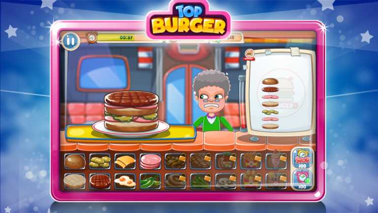 Top Burger Chef Cooking Story