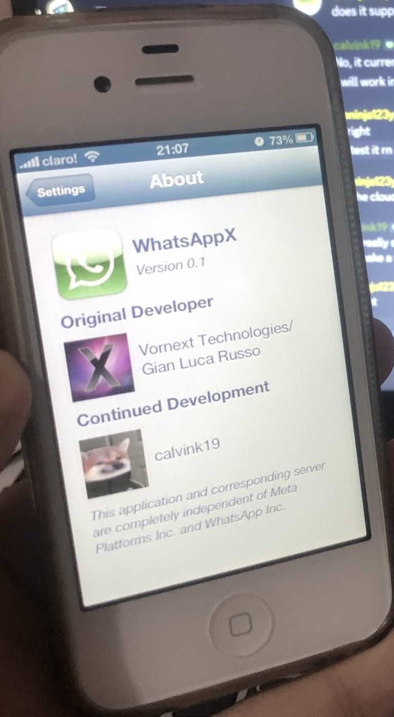 WhatsappX