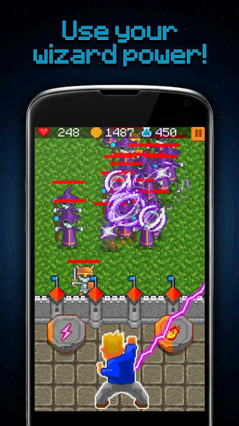 Wizard Fireball Defense
