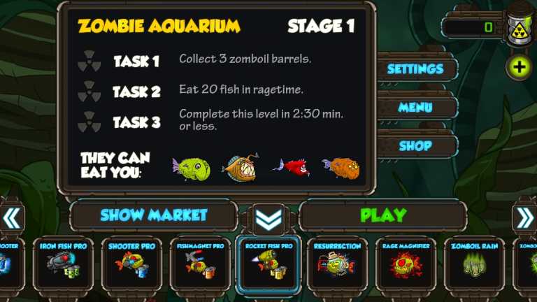 Zombie Fish Tank