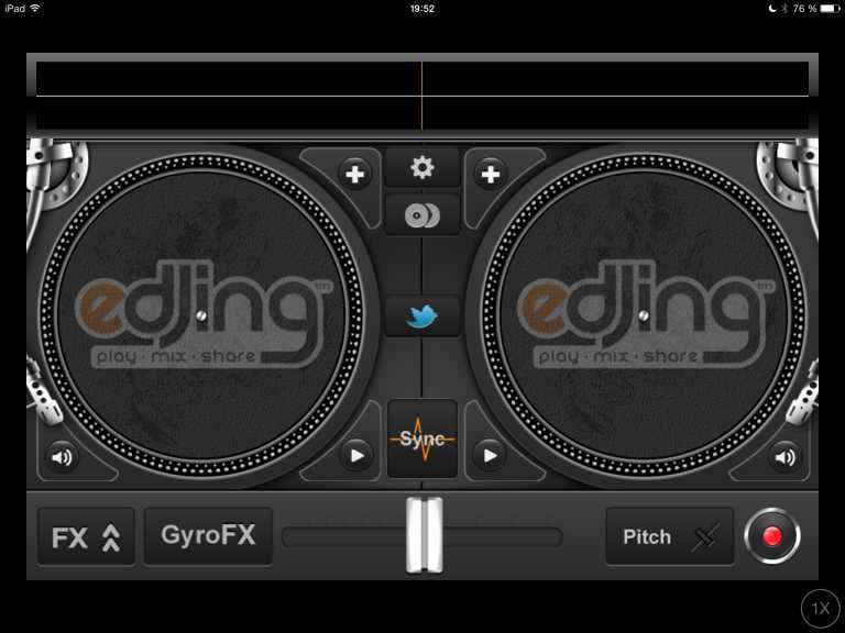 edjing DJ Turntable