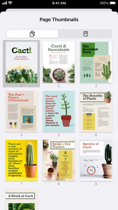 Pages