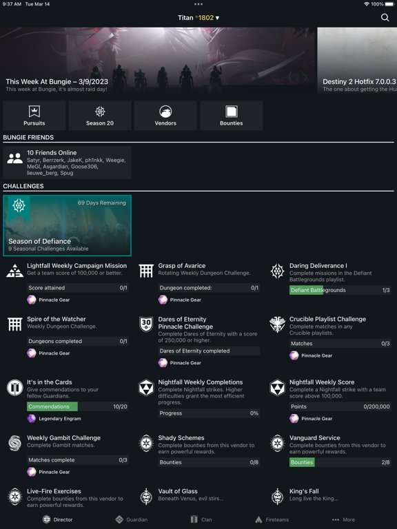 Bungie Mobile