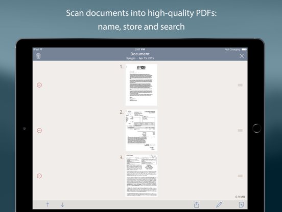TurboScan: quickly scan multipage documents into high-quality PDFs