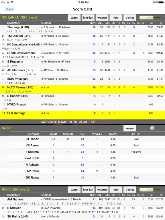 nxCricket-HD - Cricket Score Book