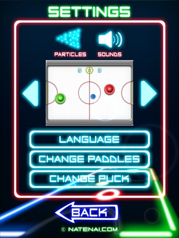 Glow Hockey 2 HD FREE