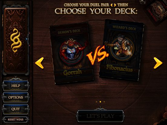 Demons vs. Wizards - Magic Card & Dice Game