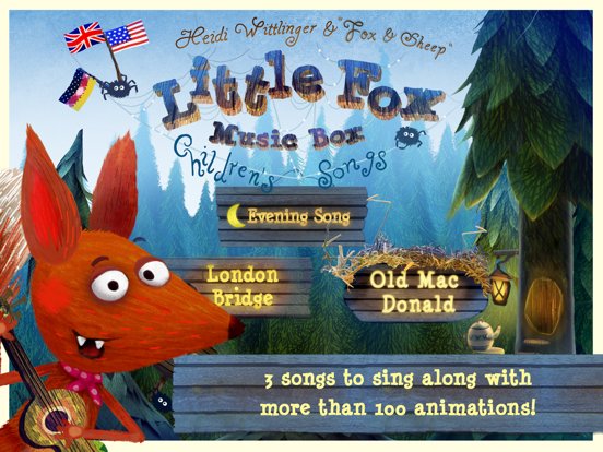 Little Fox Music Box – Kids songs – Sing along