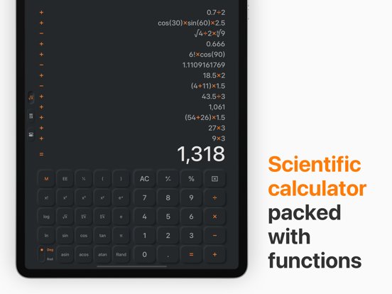Calculator HD for iPad