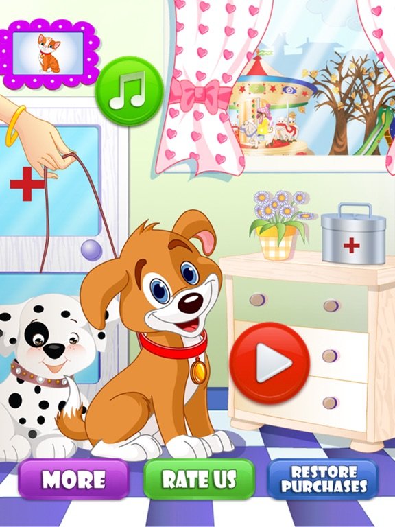 Pet Vet Dentist Doctor - Games for Kids Free