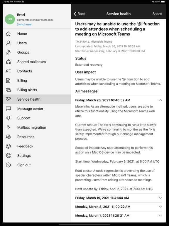 Office 365 Admin
