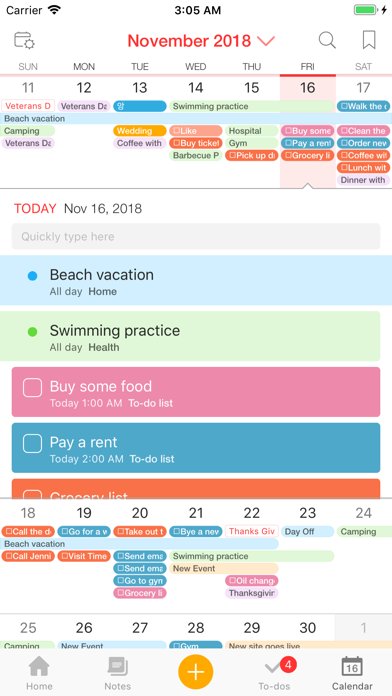Awesome Note (+To-do/Diary)